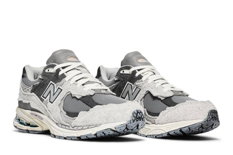 New Balance 2002R Grey Brown Pouch
