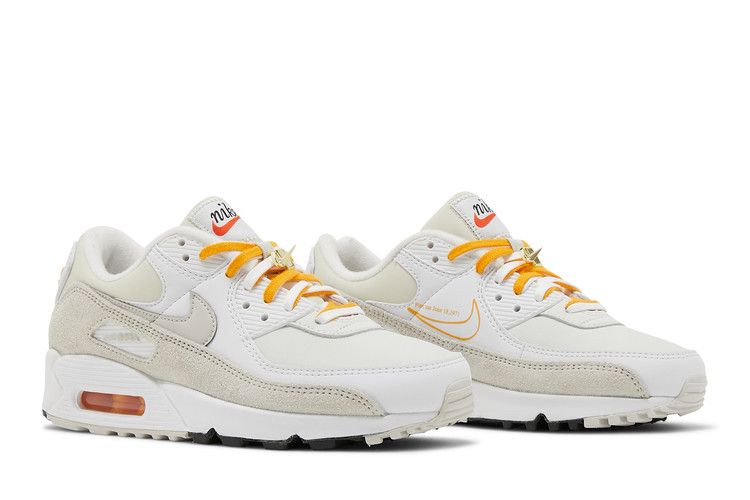 Nike Air Max 90 Light Bone University Gold (Women's)