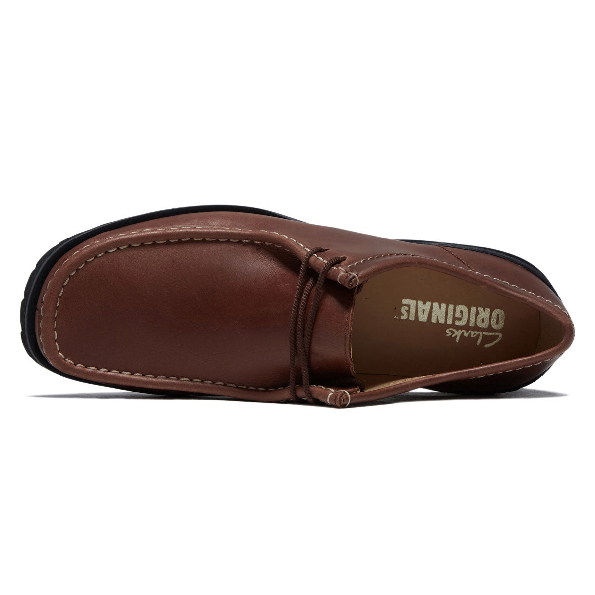 Clarks Wallabee Yukoner Shoes - Brown Leather