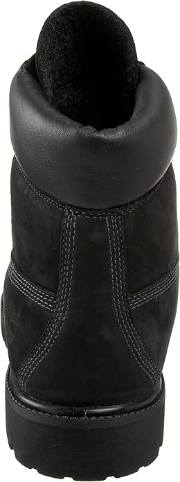 Men's Timberland 6 In Premium Boot Black Nubuck (92557)
