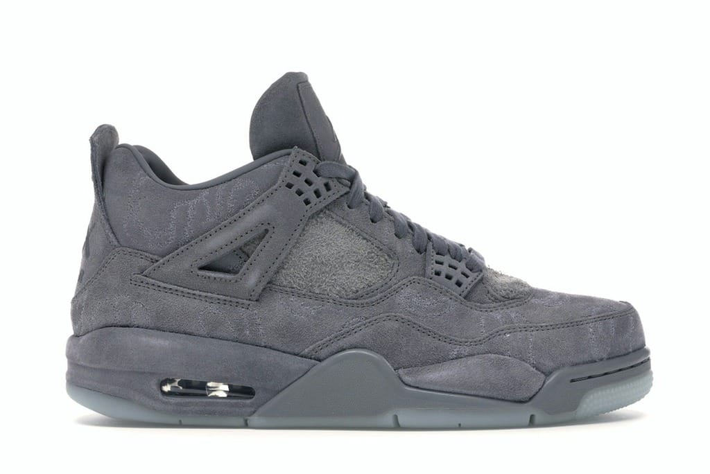 Air Jordan 4 Retro Kaws Cool Grey White Sneakers 930155-003