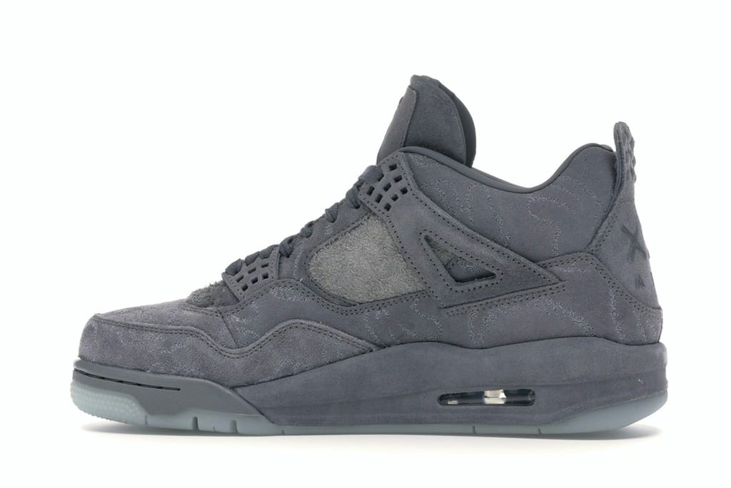 Air Jordan 4 Retro Kaws Cool Grey White Sneakers 930155-003