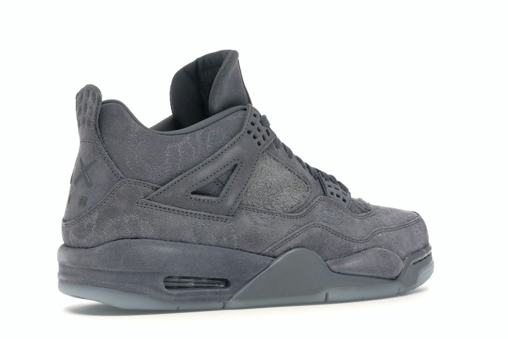 Air Jordan 4 Retro Kaws Cool Grey White Sneakers 930155-003
