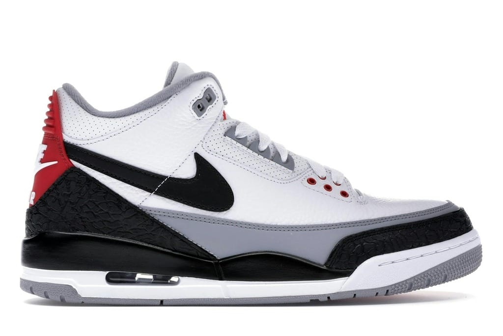 Air Jordan 3 Retro Tinker Hatfield AQ3835-160 White/Black-Cement Grey