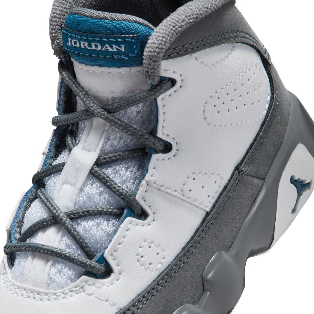 Air Jordan 9 Retro "Flint Grey and French Blue" - Toddler