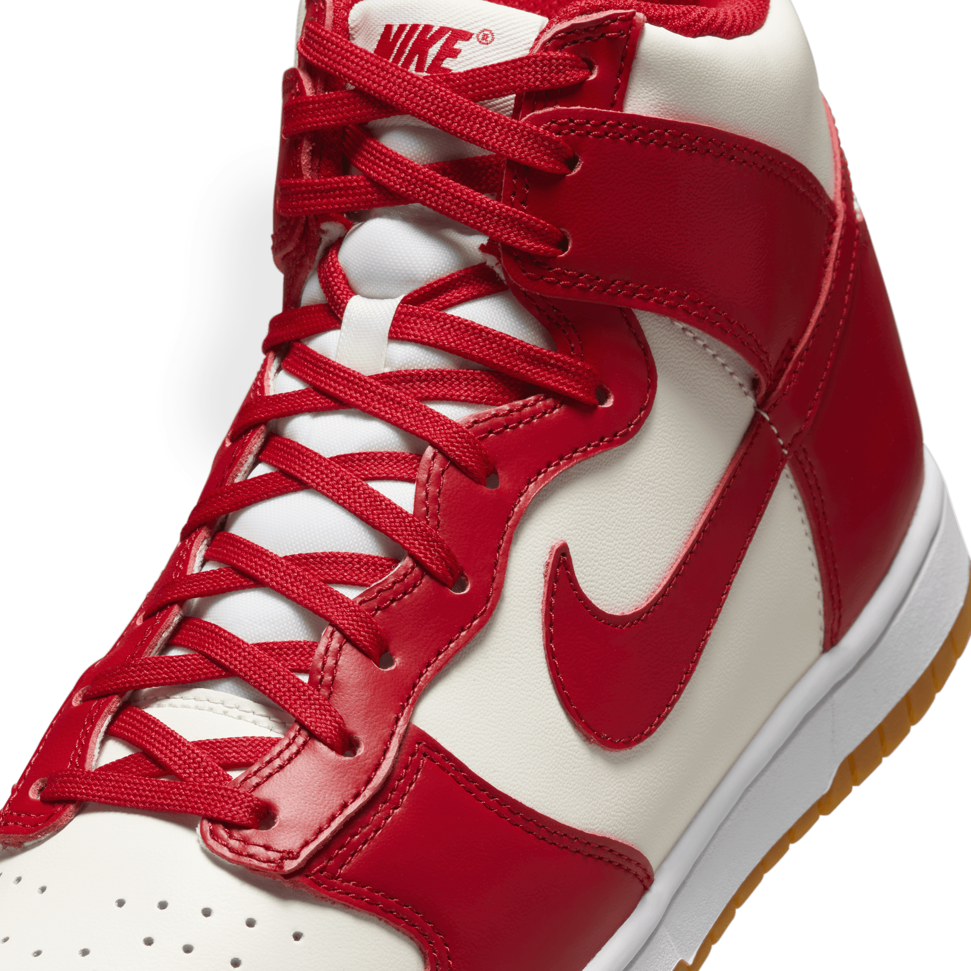 Women's Nike Dunk High "Gym Red"