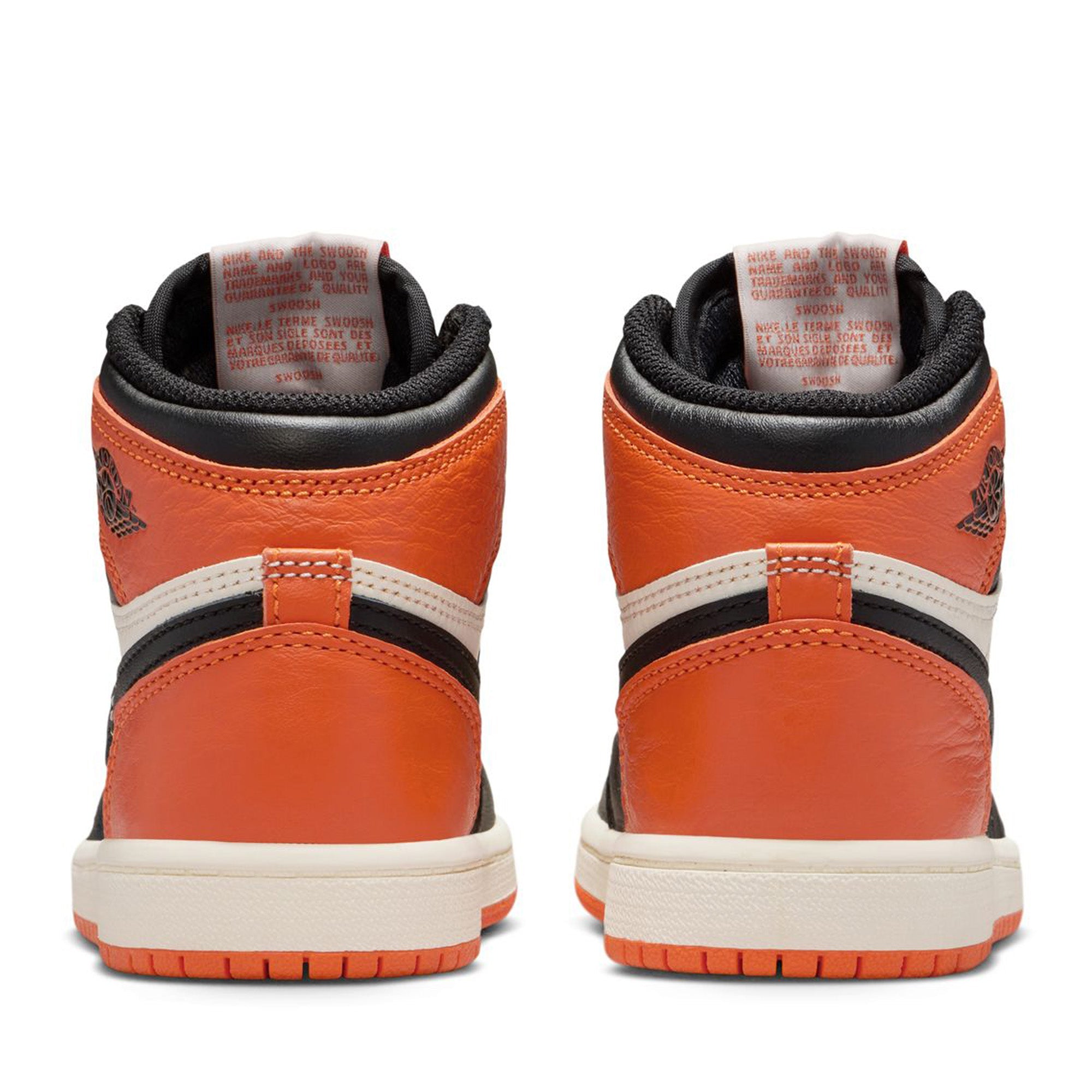 Jordan 1 Retro High OG 'Shattered Backboard' (PS) - Black/Starfish