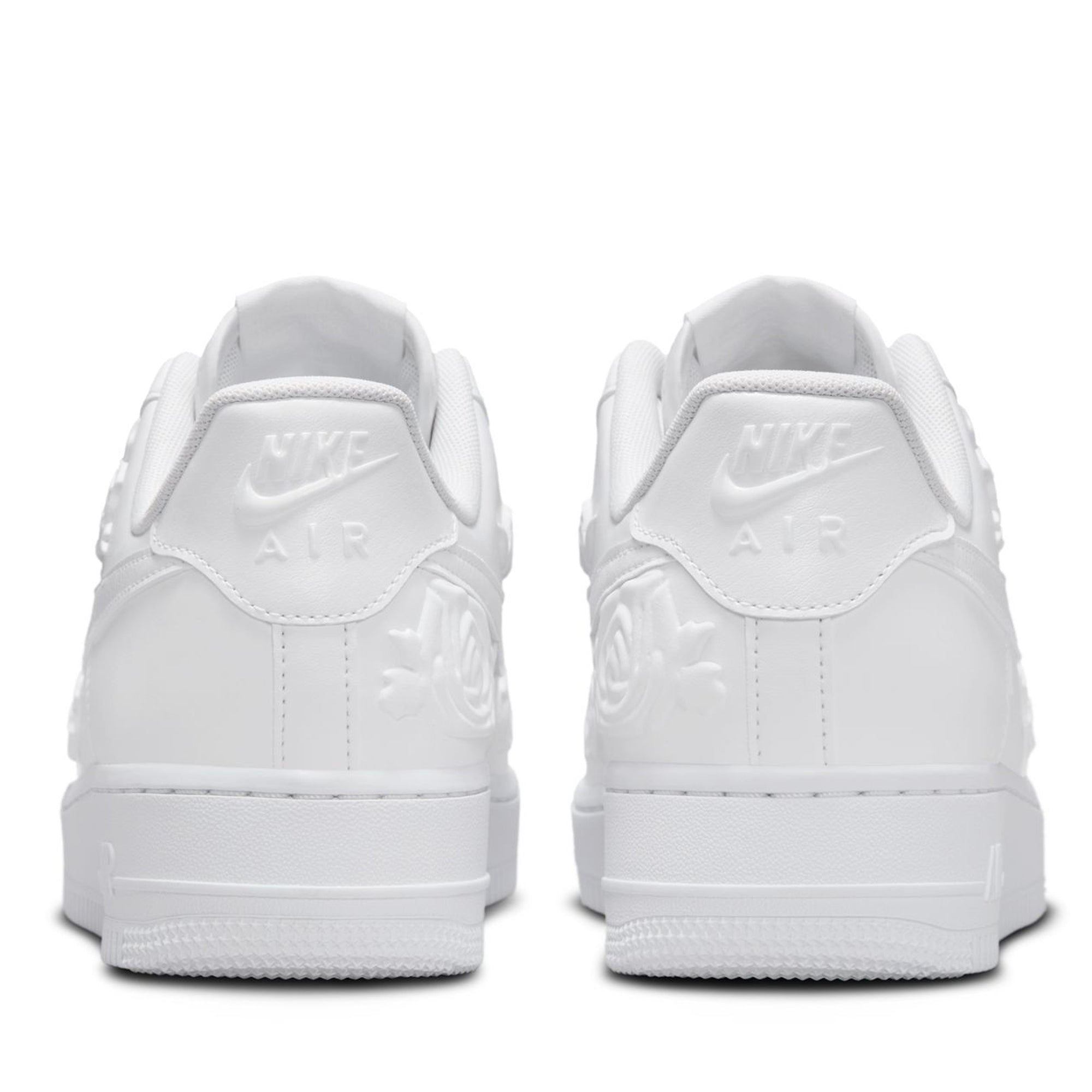 Women's Nike Air Force 1 '07 'White Roses' - White/Black