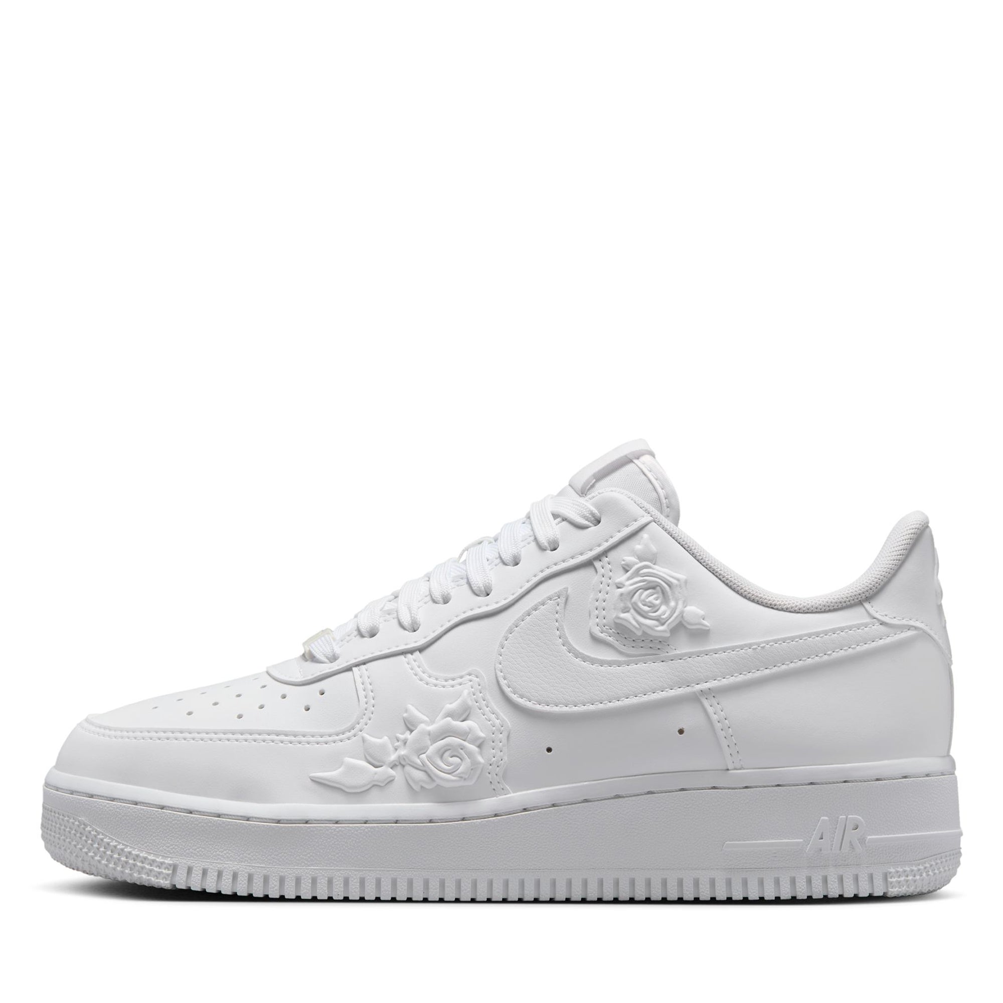 Women's Nike Air Force 1 '07 'White Roses' - White/Black