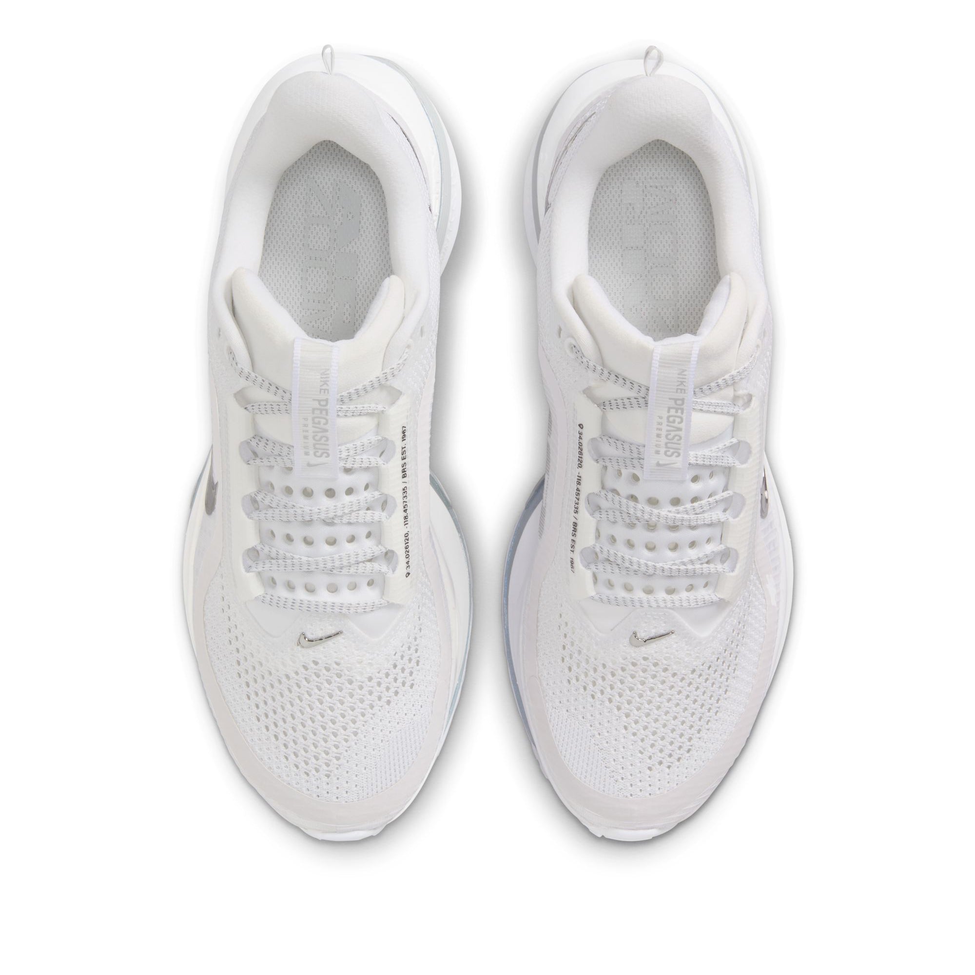 Women's Nike Pegasus Premium - White/Metallic Silver