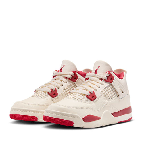 Jordan 4 Retro 'Valentine's Day' (PS) - Pale Ivory/Sierra Red