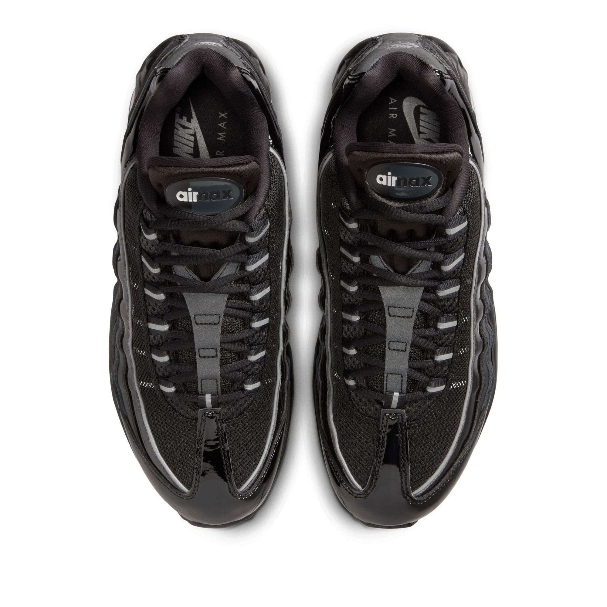 Women's Nike Air Max 95 - Black/Metallic Silver