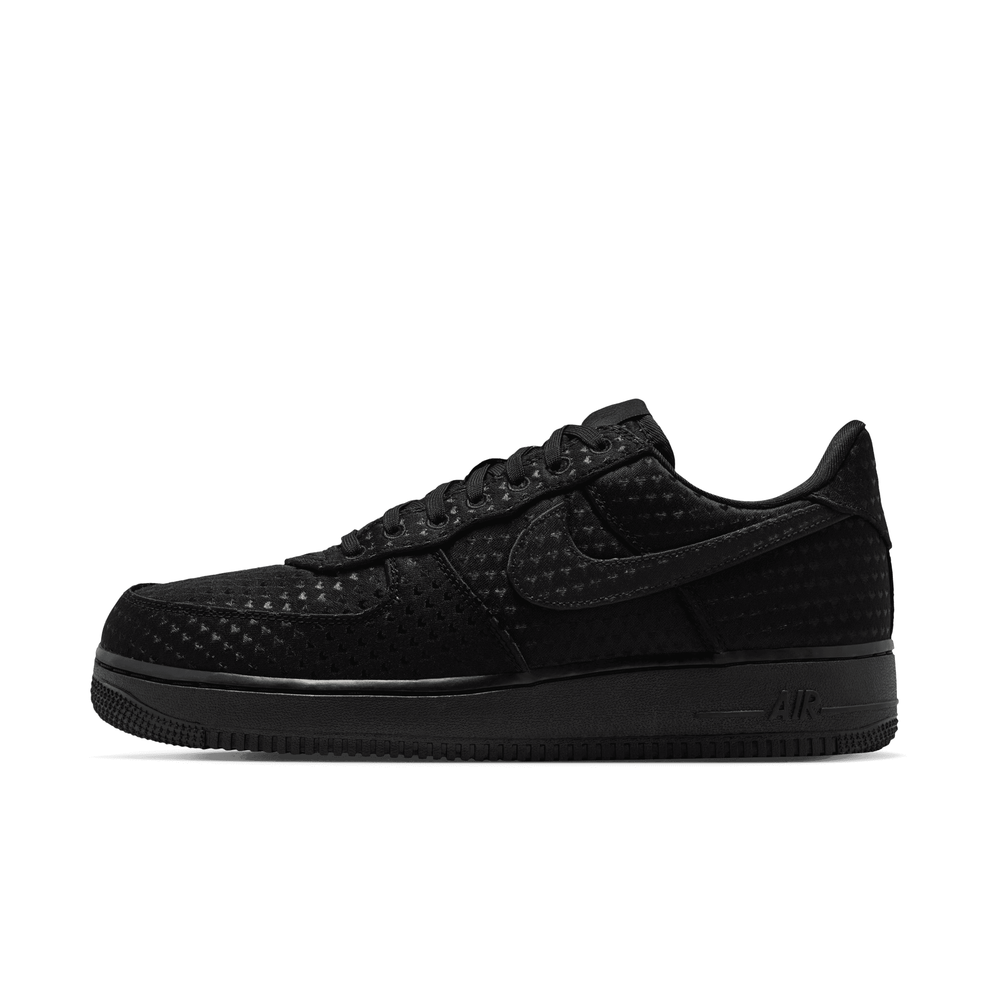 Men's Nike Air Force 1 Retro "Valentine's Day Triple Black"