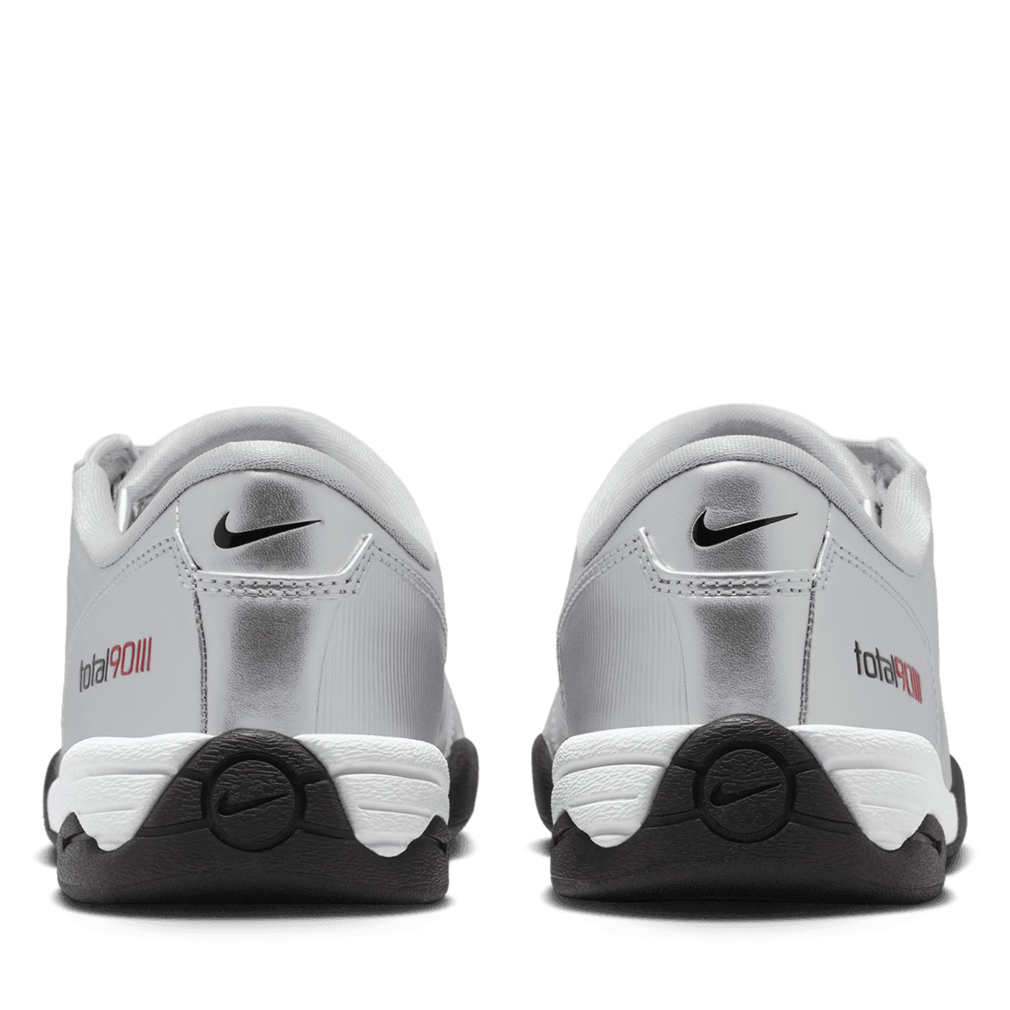 Women's Nike T90 - Metallic Silver/Black