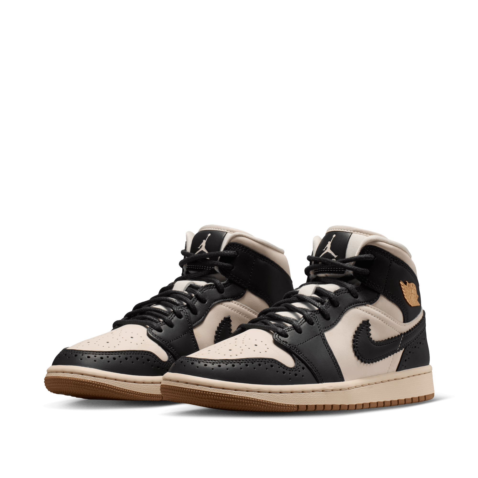 Women's Air Jordan 1 Mid SE "Off Noir Pearl White"
