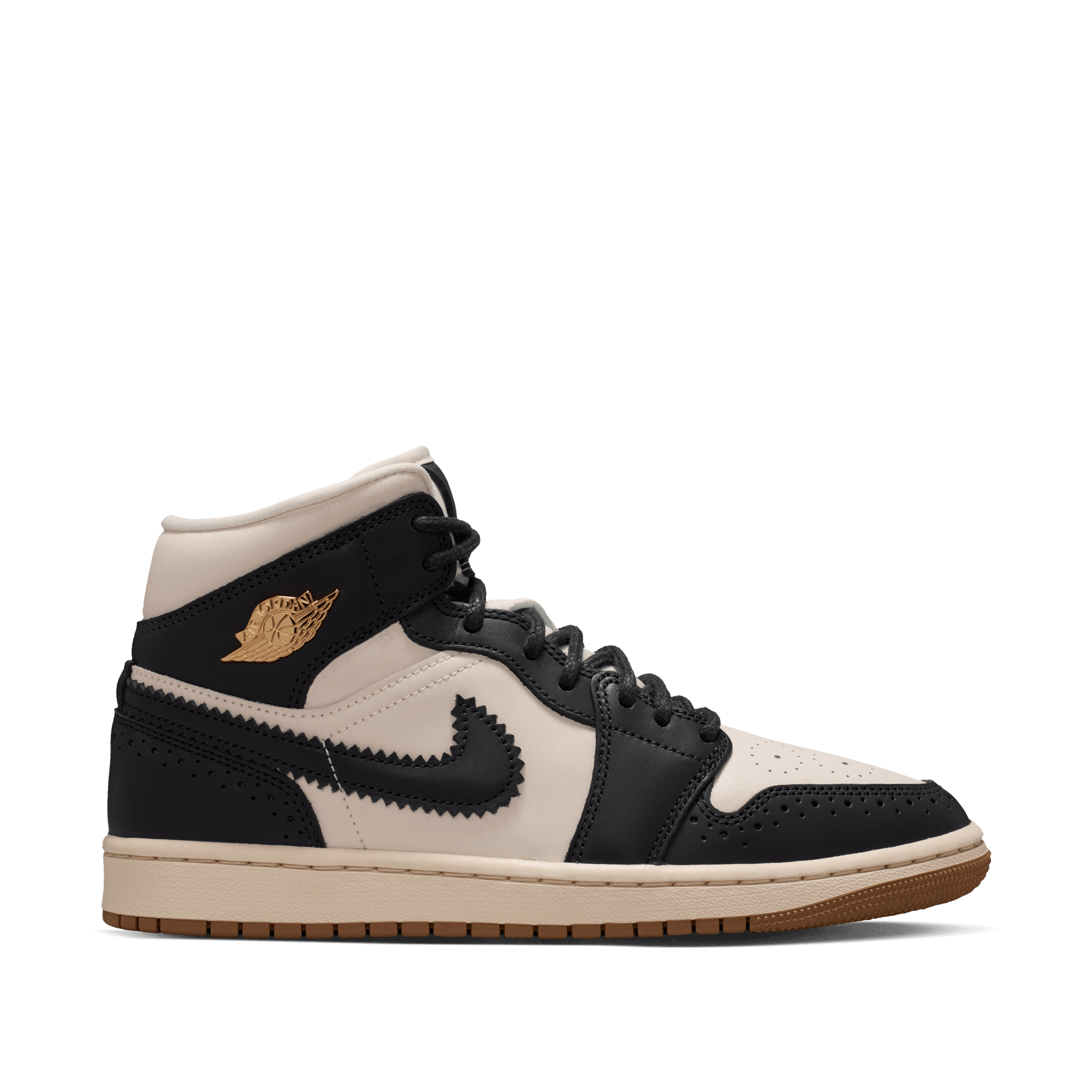 Women's Air Jordan 1 Mid SE "Off Noir Pearl White"