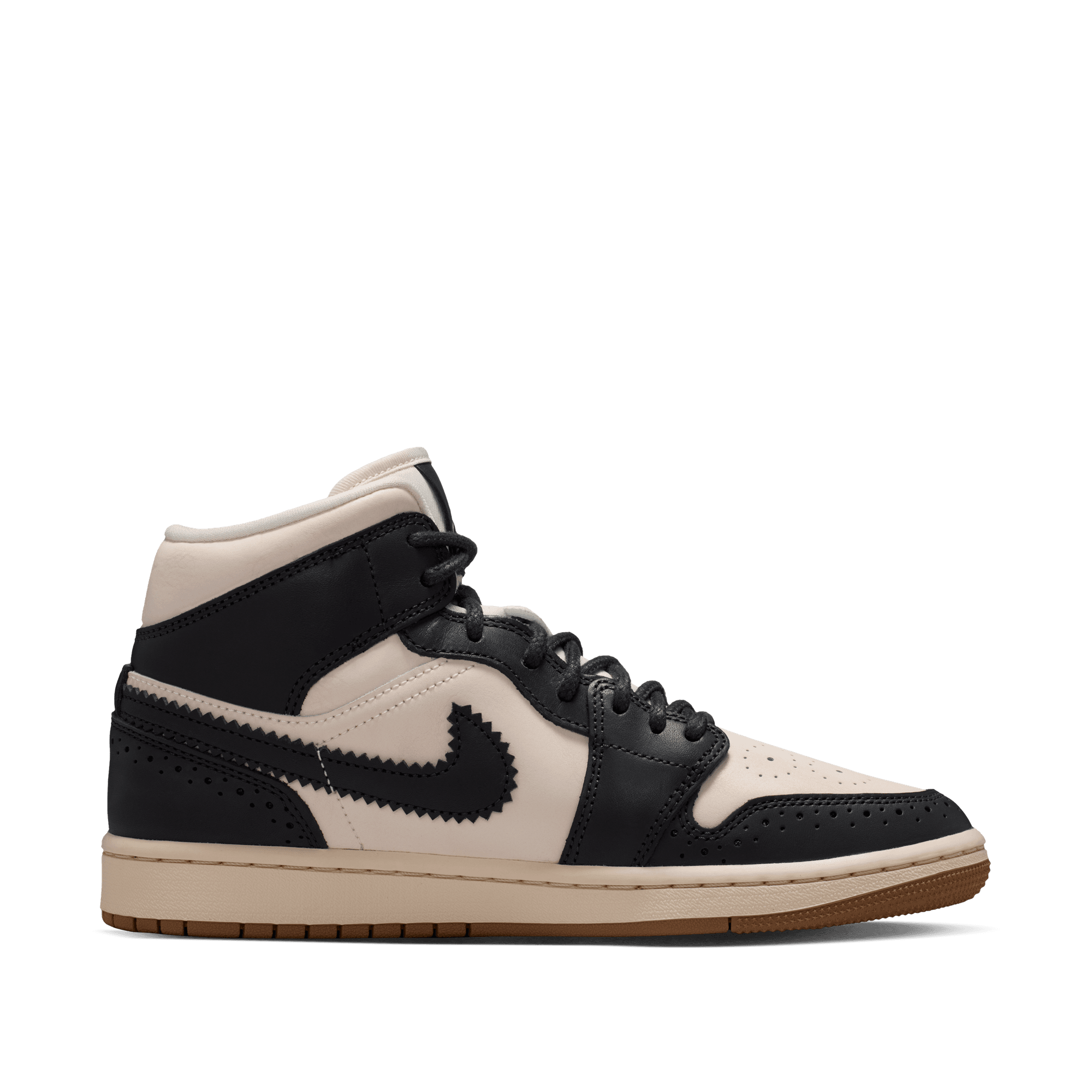 Women's Air Jordan 1 Mid SE "Off Noir Pearl White"