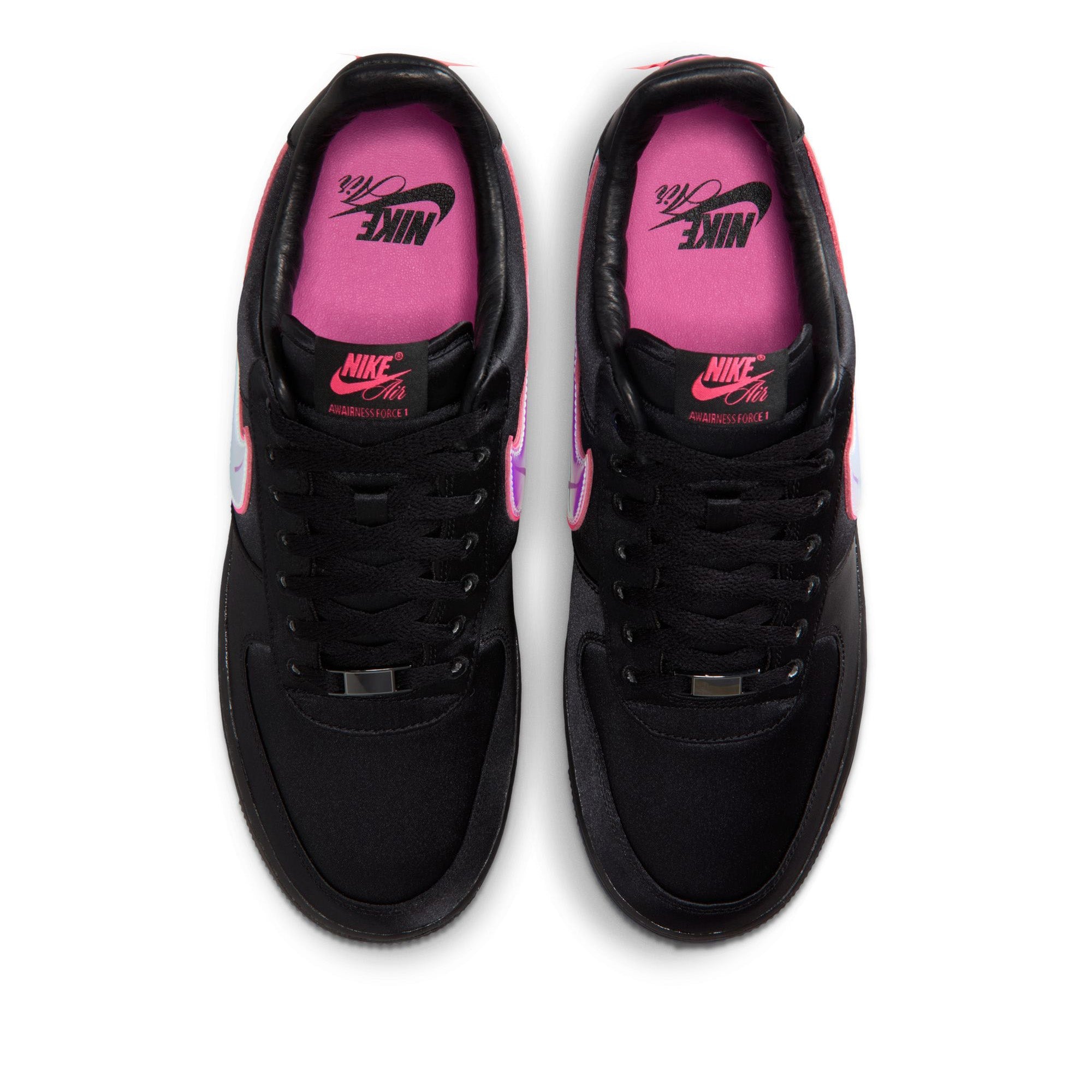 Nike Air Force 1 Luxe 'Breast Cancer Awareness' - Black/Hyper Pink