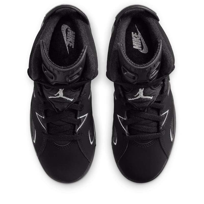 Jordan 6 Retro 'Cap And Gown' (PS) - Black/Reflect Silver