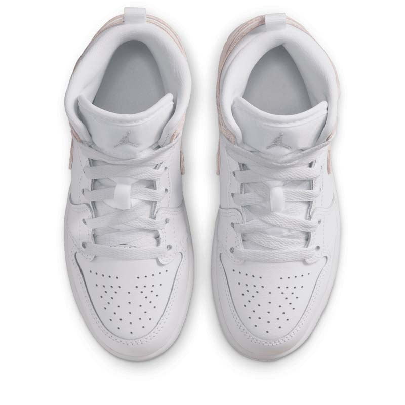 Jordan 1 Mid SE (PS) - White/Field Silver