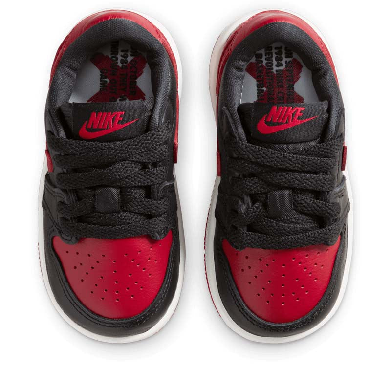 Jordan 1 Retro Low OG 'Banned' (TD) - Black/Varsity Red