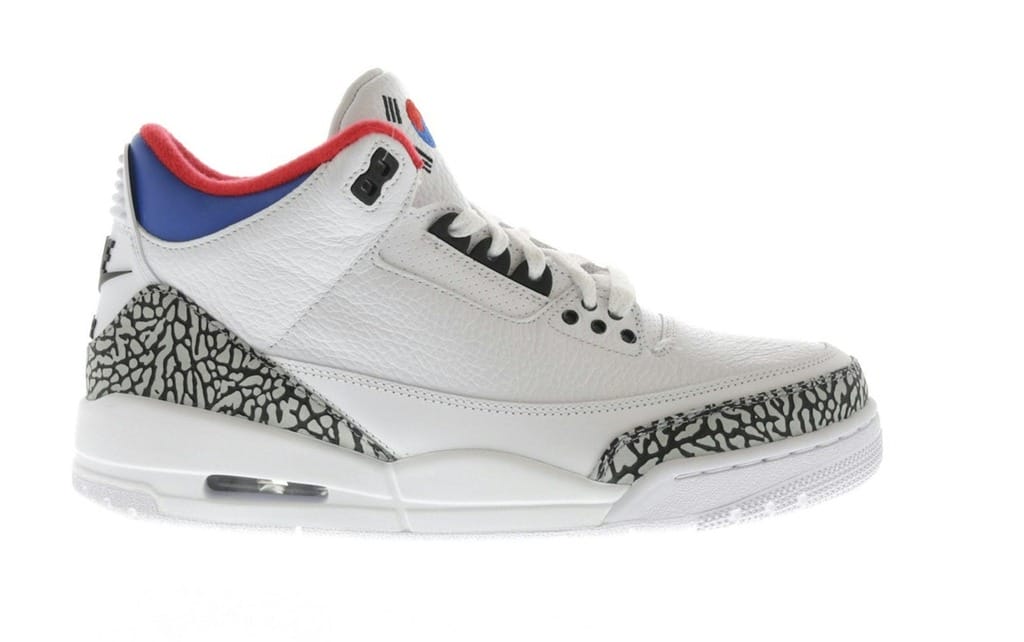 Air Jordan 3 Retro Seoul White/Soar-Atom Red AV8370-100