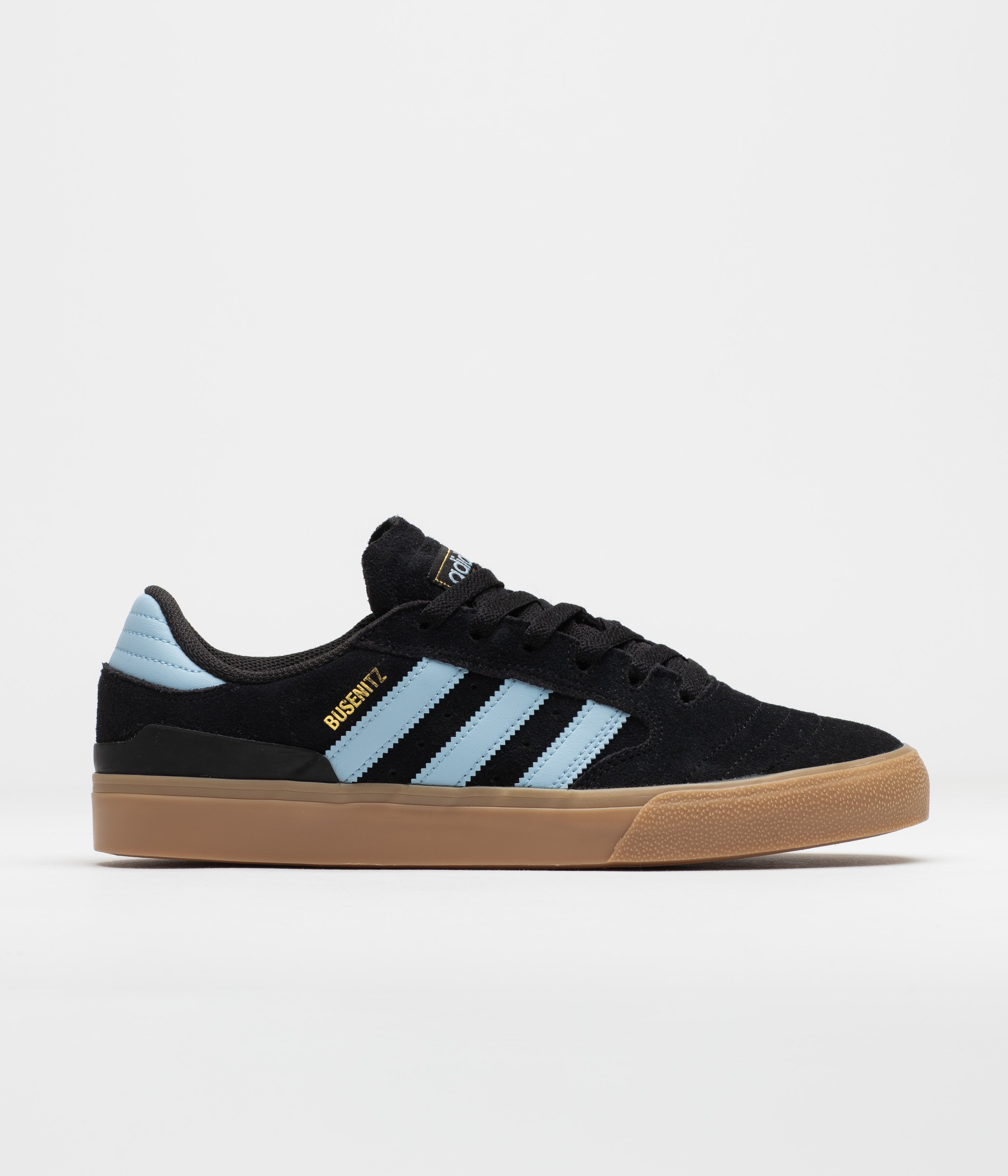 Adidas Busenitz Vulc II Shoes - Core Black / Clear Sky / Gum4
