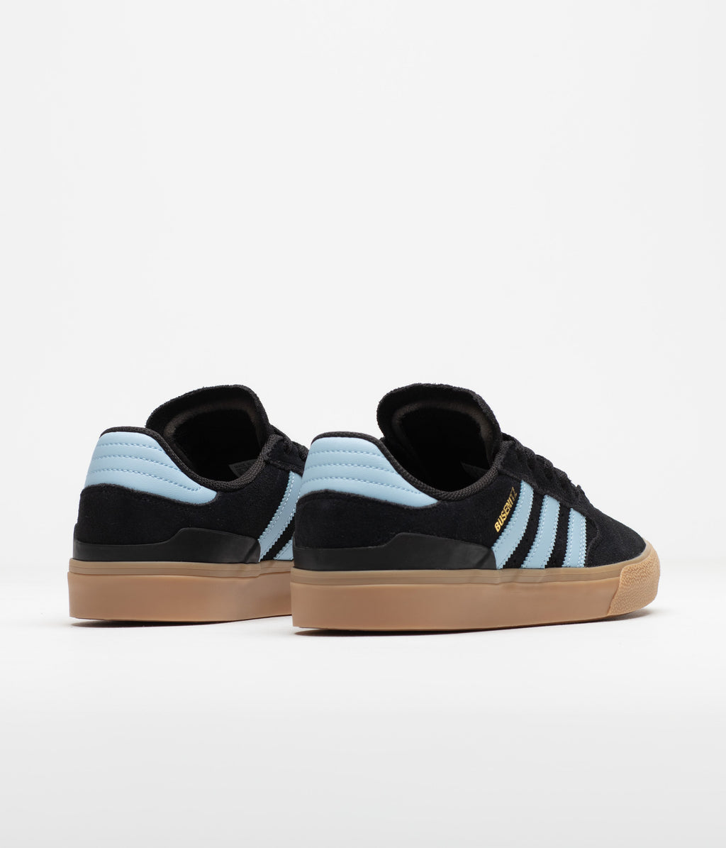 Adidas Busenitz Vulc II Shoes - Core Black / Clear Sky / Gum4