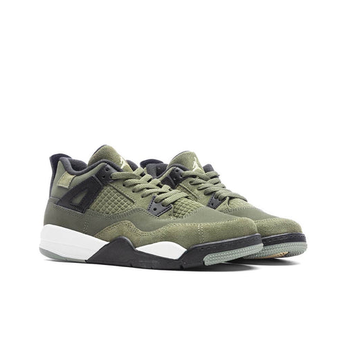 Air Jordan 4 Retro SE Craft (PS) - Medium Olive/Pale Vanilla/Cargo Khaki