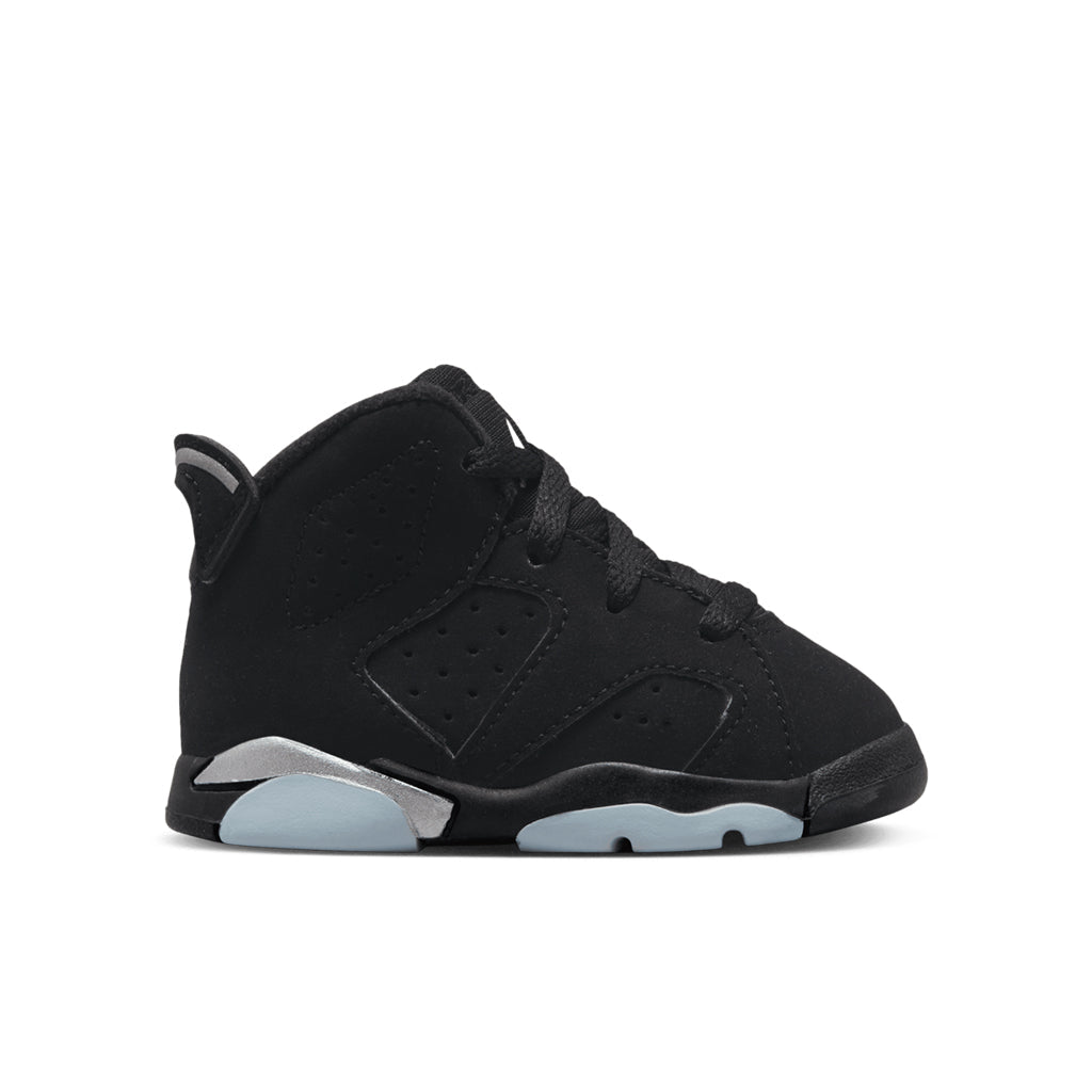 Air Jordan 6 Retro (TD) - Black/Metallic Silver/Black
