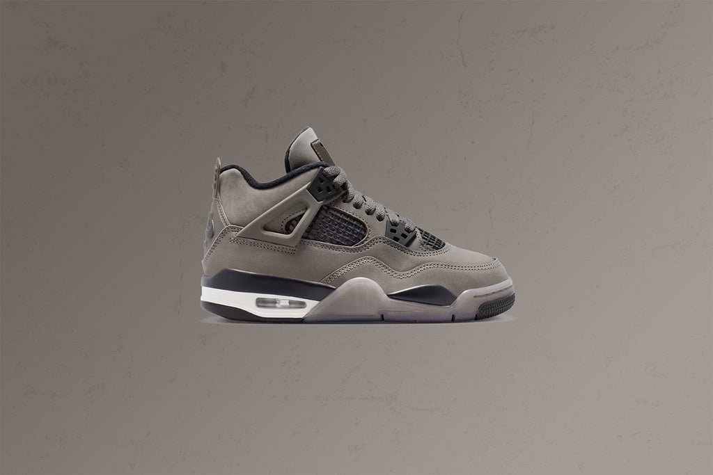 Air Jordan 4 Retro 'Cave Stone' (GS) - Cave Stone/Black/Phantom