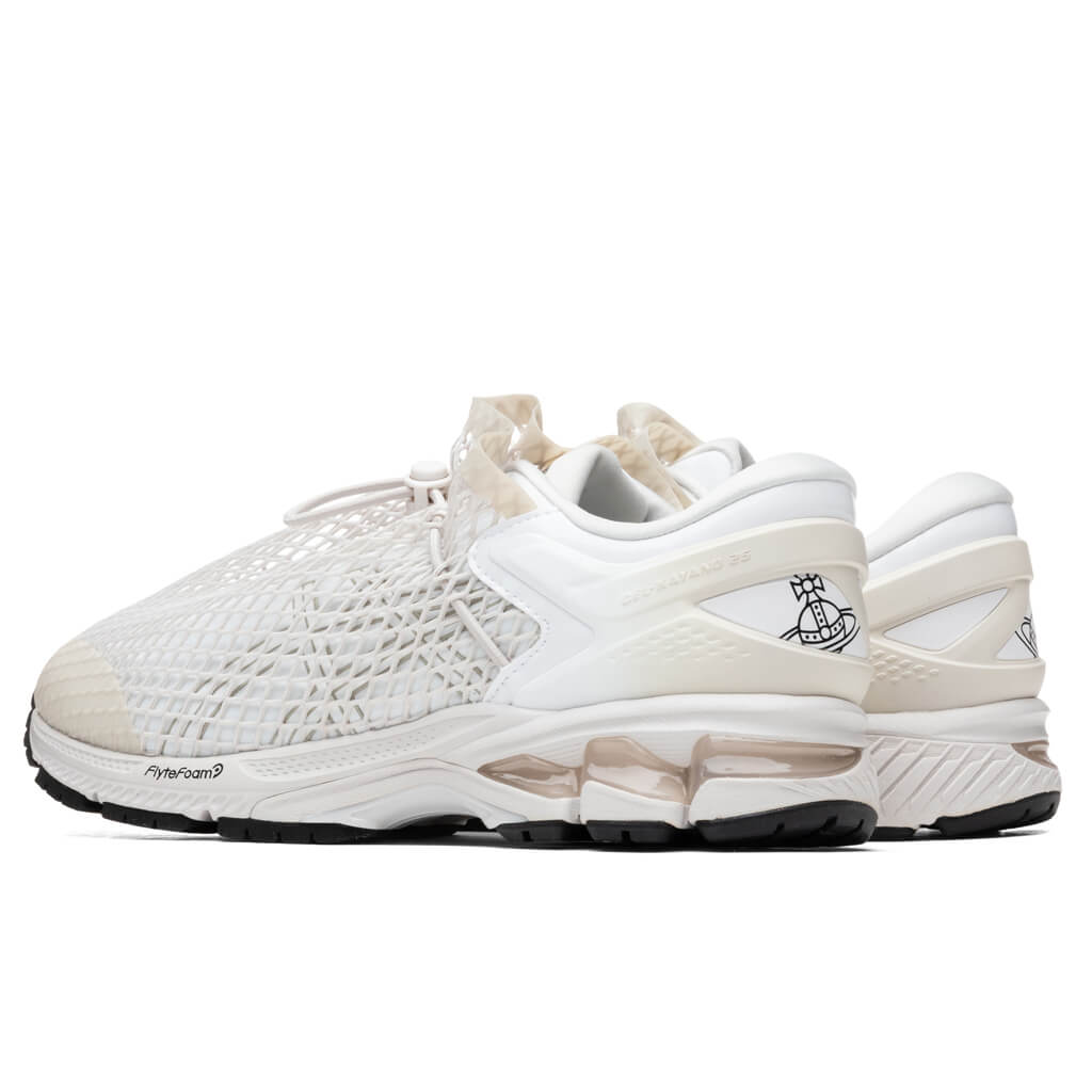 Asics X Vivienne Westwood Gel Kayano 26 Buffalo Bag Birch White