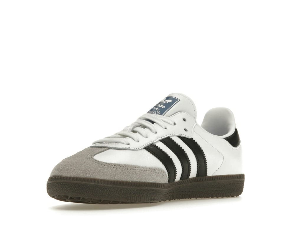 Adidas Samba OG Cloud White Core Black Women’s Leather Sneakers BZ0057