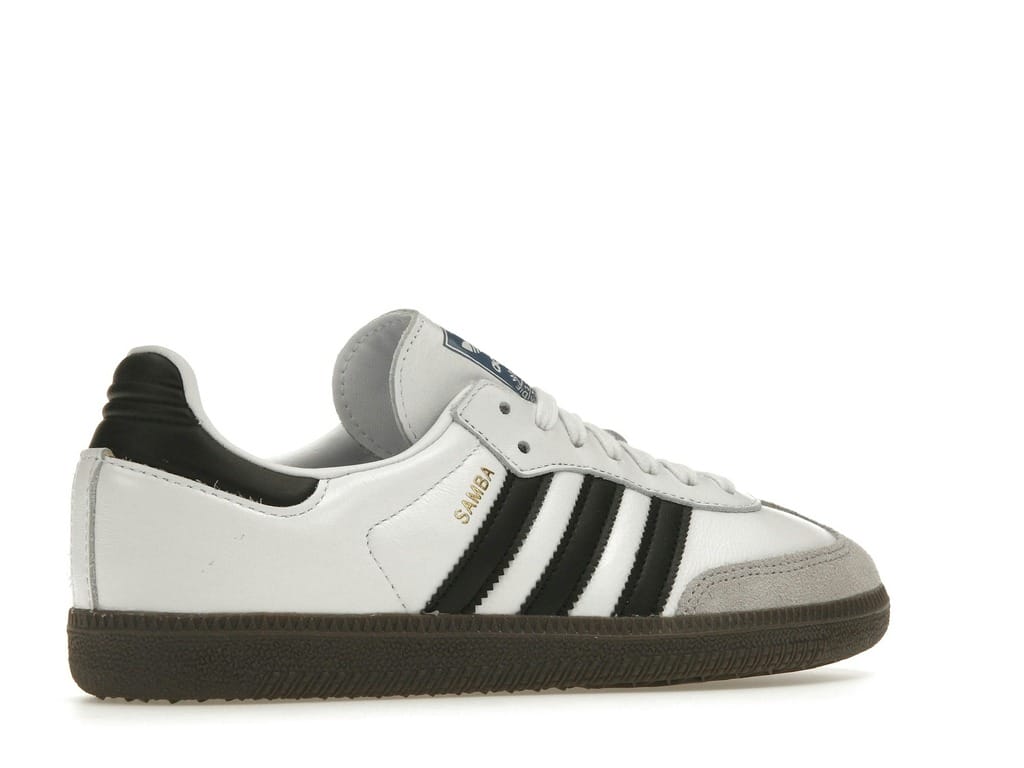 Adidas Samba OG Cloud White Core Black Women’s Leather Sneakers BZ0057
