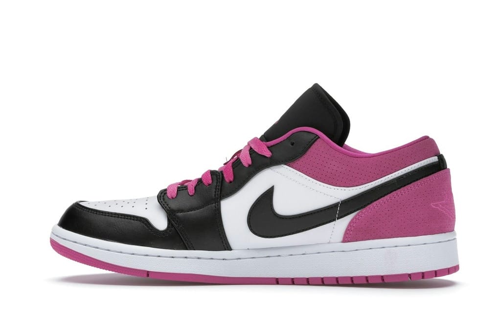 Air Jordan 1 Low Black Active Fuchsia CK3022-005