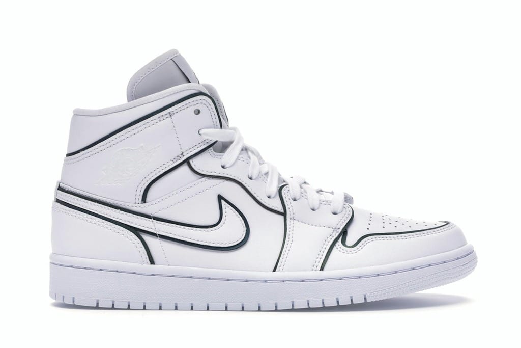 Air Jordan 1 Mid Iridescent Reflective White Women’s CK6587-100