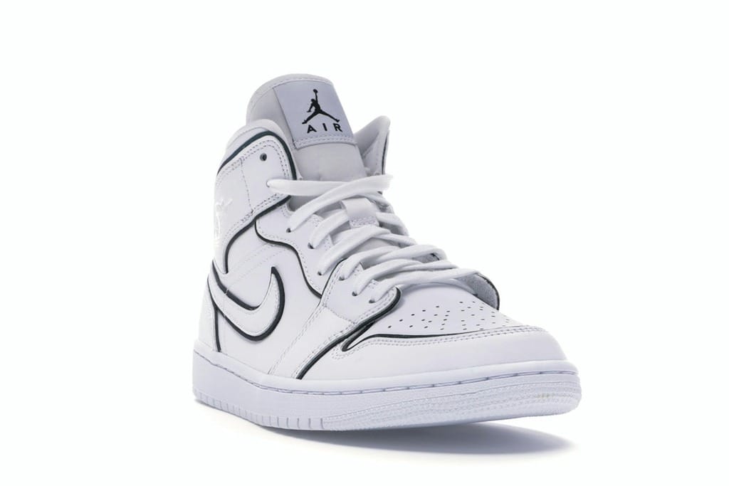 Air Jordan 1 Mid Iridescent Reflective White Women’s CK6587-100