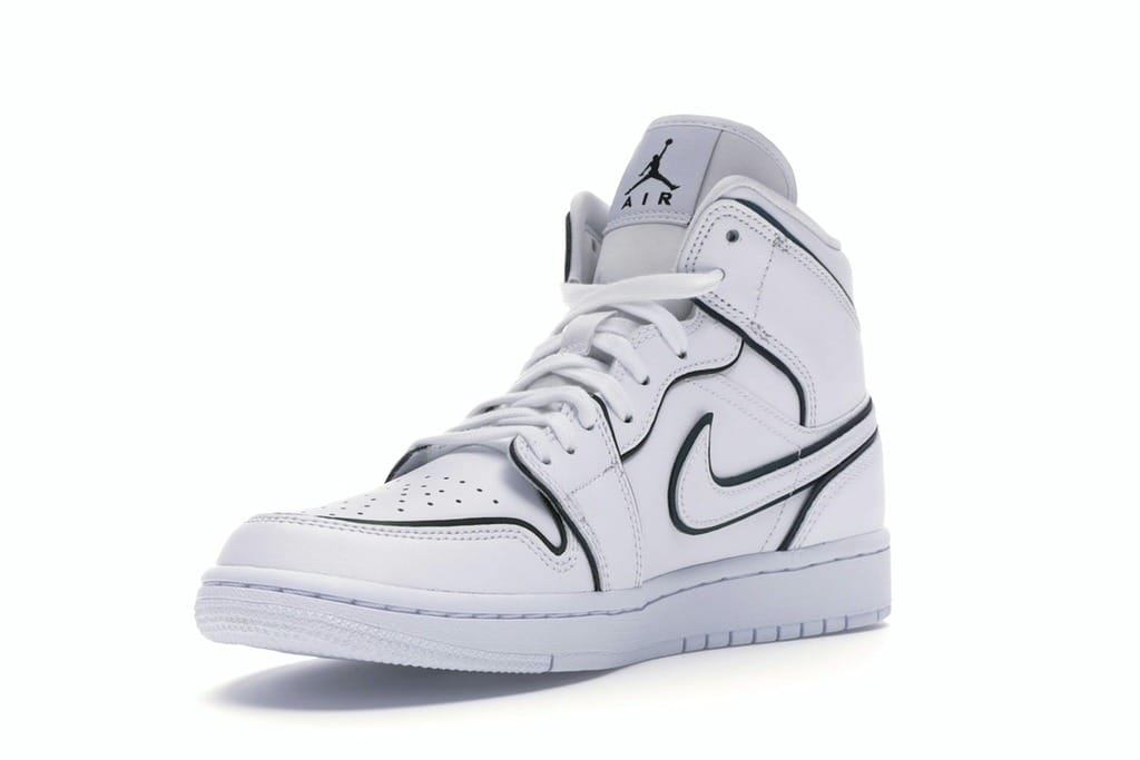 Air Jordan 1 Mid Iridescent Reflective White Women’s CK6587-100