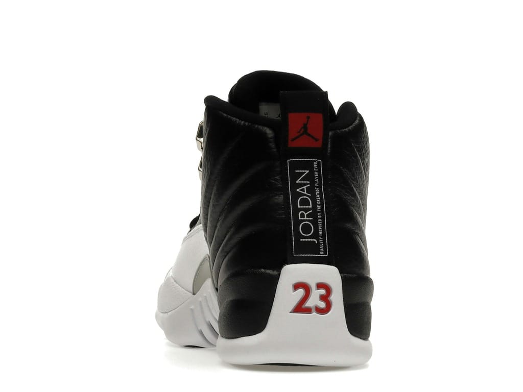 Air Jordan 12 Retro Playoffs 2022 Black Varsity Red White CT8013-006