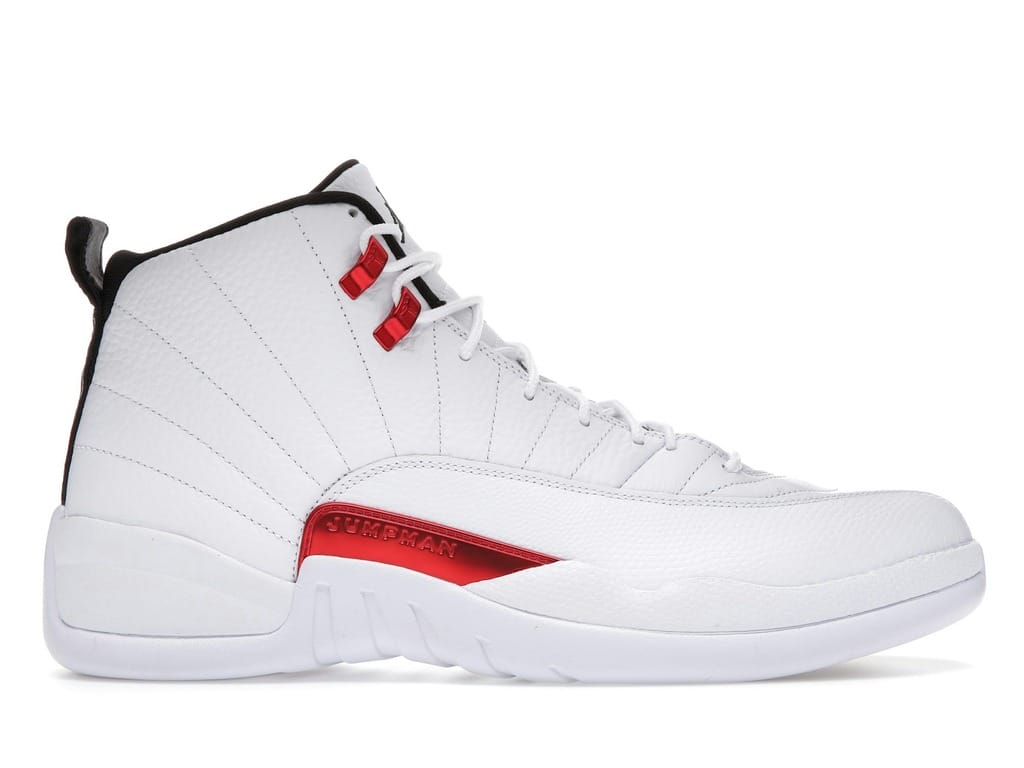Air Jordan 12 Retro Twist CT8013-106 White/Black-University Red Sneakers