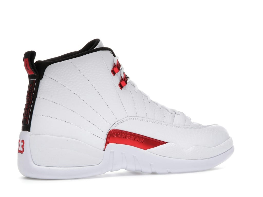 Air Jordan 12 Retro Twist CT8013-106 White/Black-University Red Sneakers