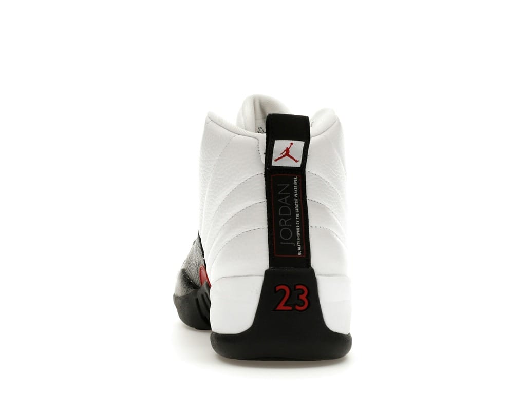 Jordan 12 Retro Taxi Flip CT8013-162 White/Gym Red/Black Sneakers