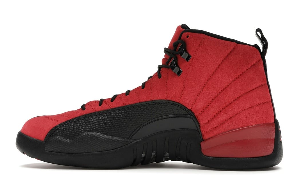 Jordan 12 Retro Reverse Flu Game Varsity Red CT8013-602 Sneakers