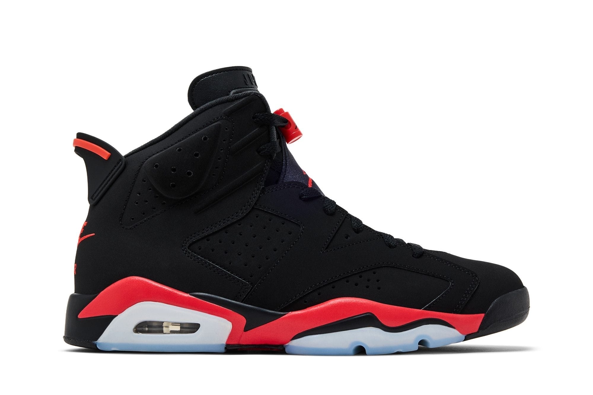 Air Jordan 6 Retro Reverse Infrared Salesman Black Light Crimson