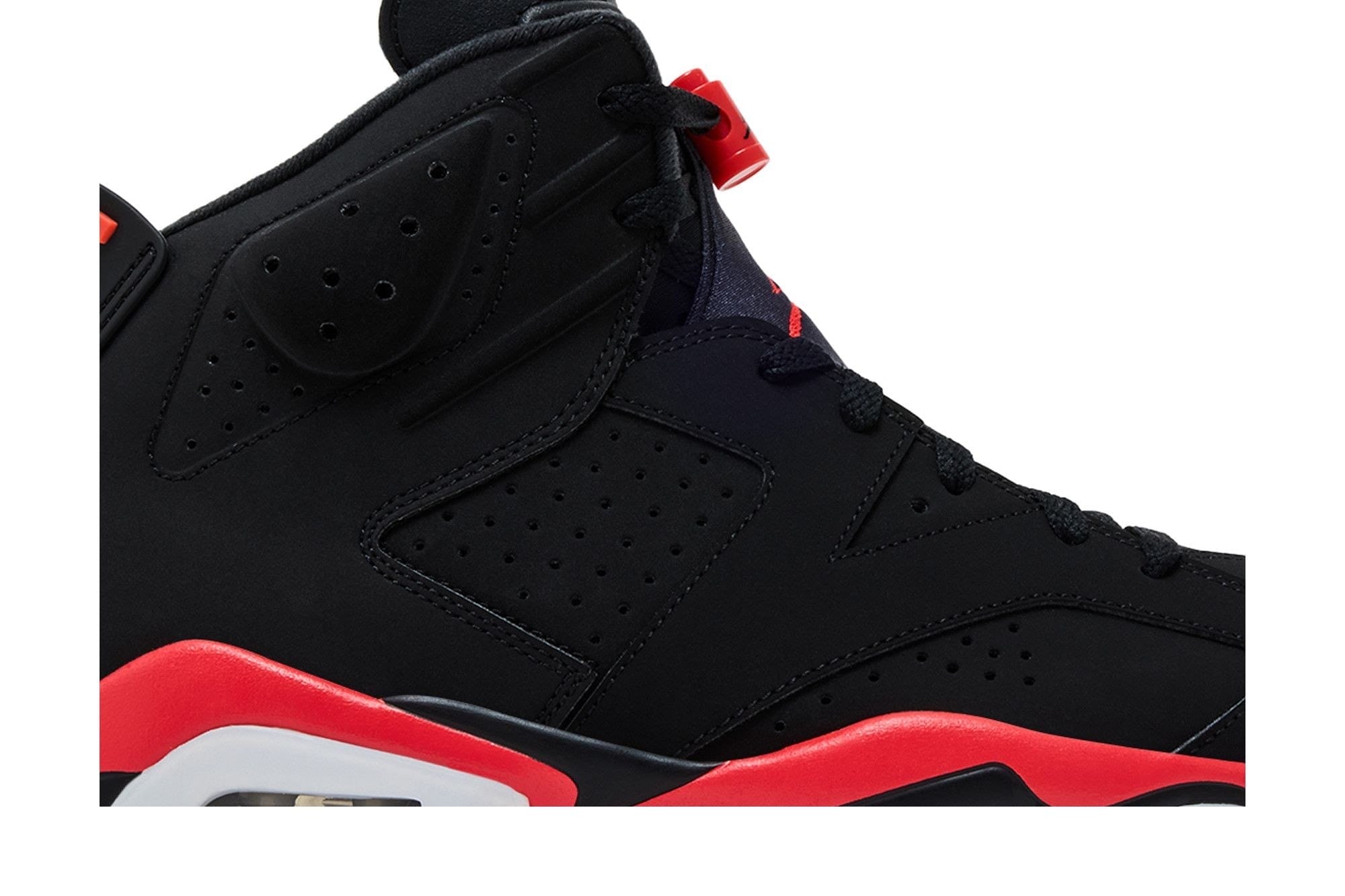 Air Jordan 6 Retro Reverse Infrared Salesman Black Light Crimson