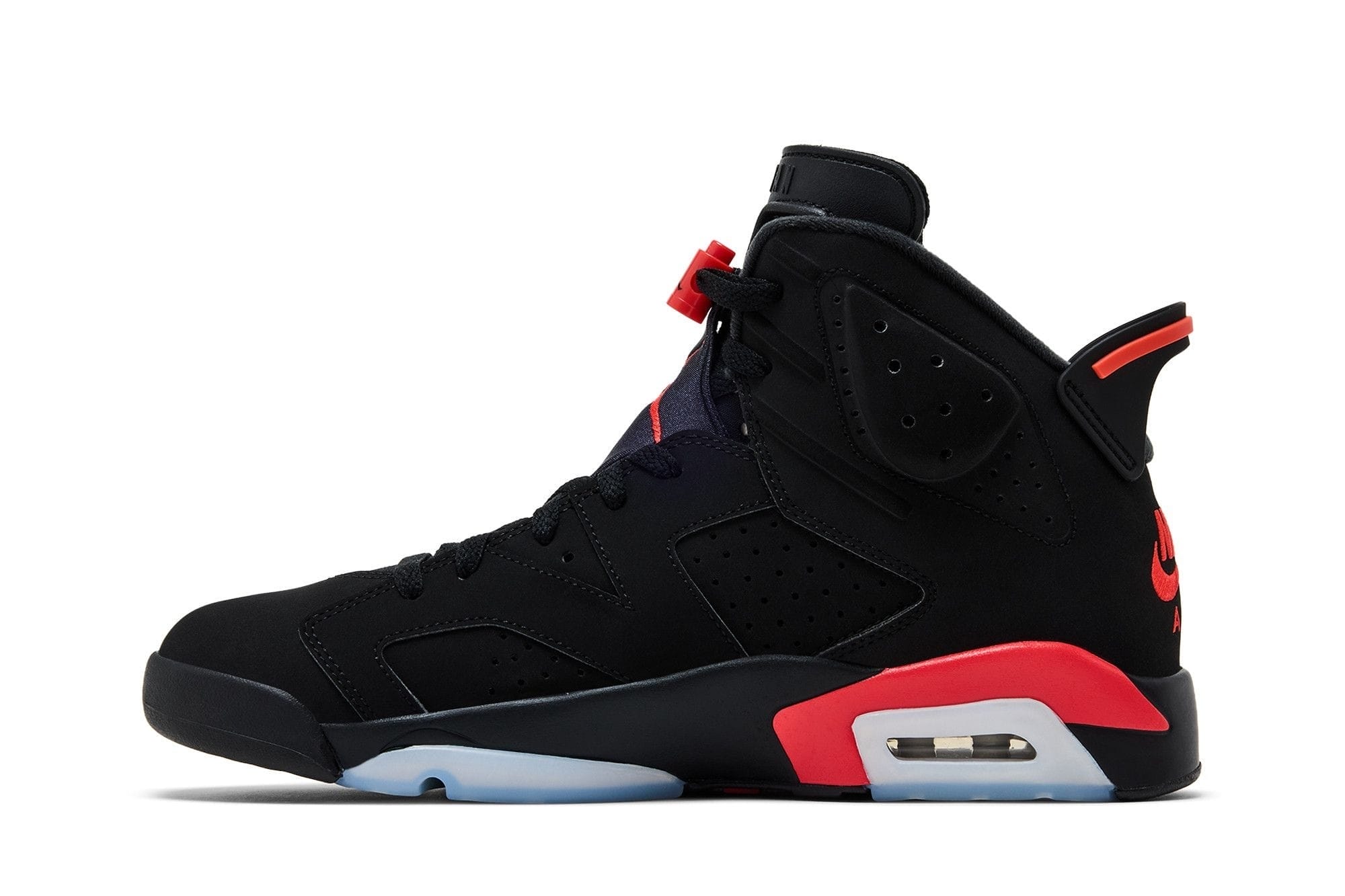 Air Jordan 6 Retro Reverse Infrared Salesman Black Light Crimson