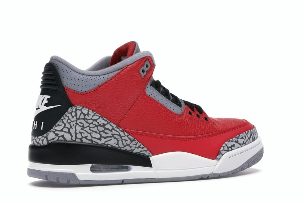 Air Jordan 3 Retro SE Unite Chicago Exclusive Fire Red Cement Grey CU2277-600