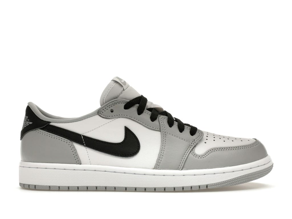 Jordan 1 Retro Low OG Barons CZ0790-110 White/Black-Wolf Grey Sneakers