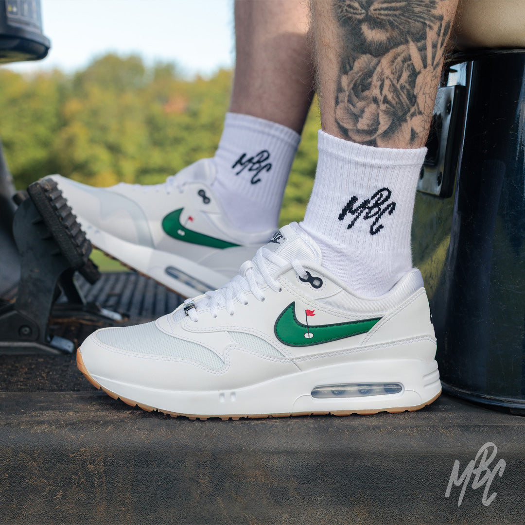 Clean on the Green - Air Max 1 Golf Custom