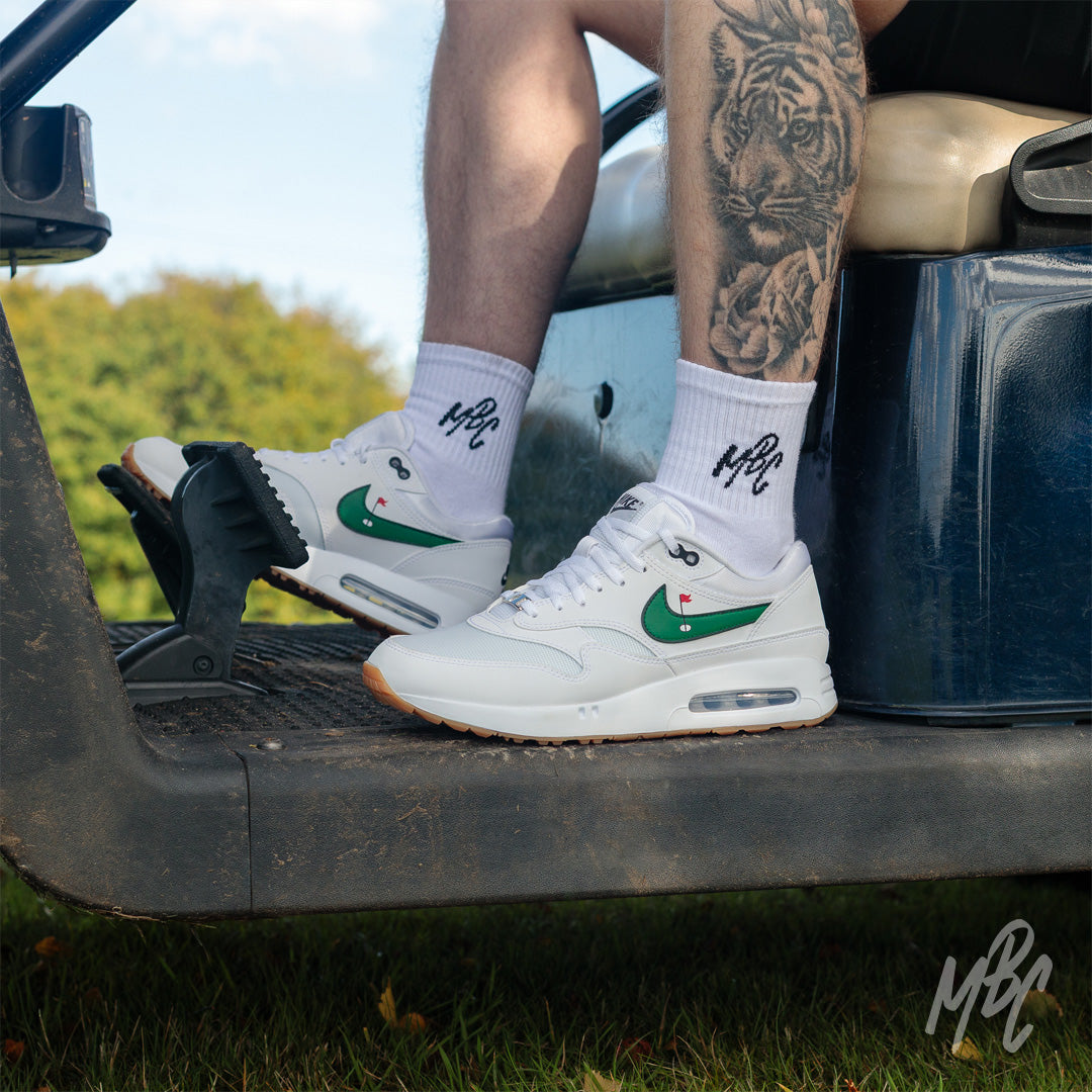 Clean on the Green - Air Max 1 Golf Custom